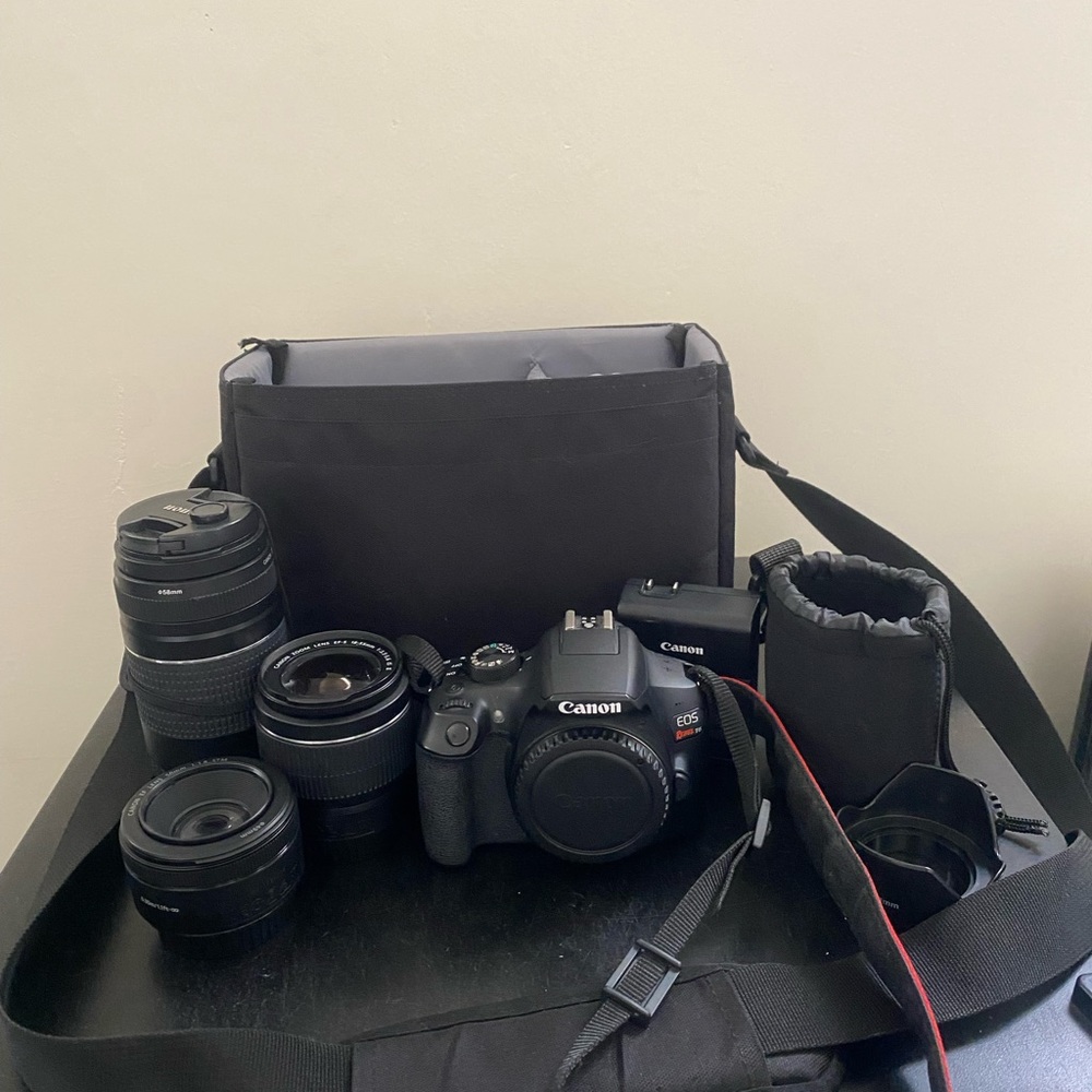 Canon Rebel T6 w/ lenses